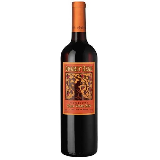 Flasche Rotwein "Gnarly Head Old Vine Zinfandel 2014"